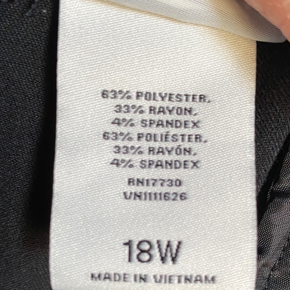 Black Womens Black dress pants - Picture 6 of 6